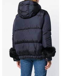 Doudoune bleu marine Moncler