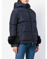 Doudoune bleu marine Moncler