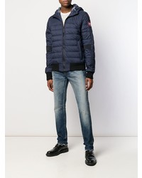 Doudoune bleu marine Canada Goose