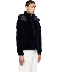 Doudoune bleu marine Moncler