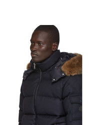 Doudoune bleu marine Moncler