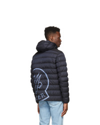 Doudoune bleu marine Moncler