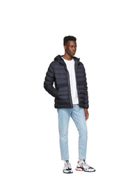 Doudoune bleu marine Moncler