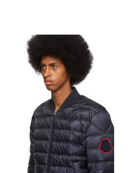 Doudoune bleu marine Moncler