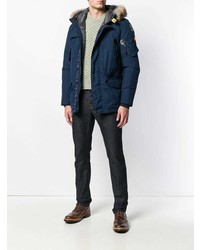 Doudoune bleu marine Parajumpers