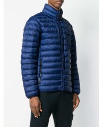 Doudoune bleu marine Stone Island