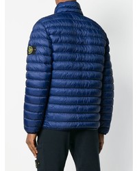 Doudoune bleu marine Stone Island