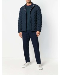 Doudoune bleu marine Z Zegna