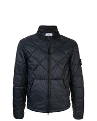 Doudoune bleu marine Stone Island