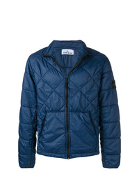 Doudoune bleu marine Stone Island