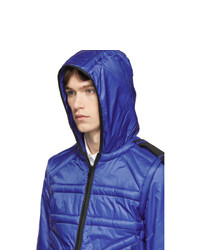 Doudoune bleue Moncler Genius