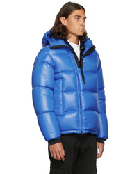 Doudoune bleue Moncler