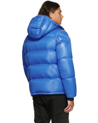 Doudoune bleue Moncler