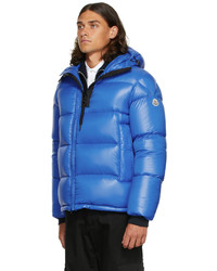 Doudoune bleue Moncler