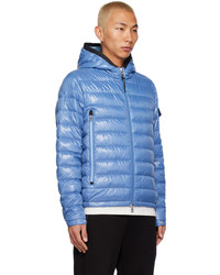 Doudoune bleue Moncler