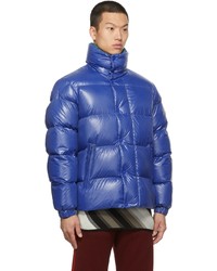 Doudoune bleue Moncler Genius