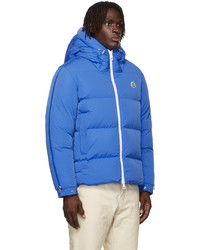 Doudoune bleue Moncler