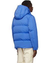 Doudoune bleue Moncler