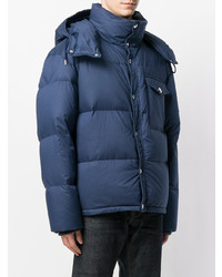 Doudoune bleue Moncler