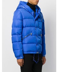 Doudoune bleue Moncler