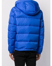 Doudoune bleue Moncler