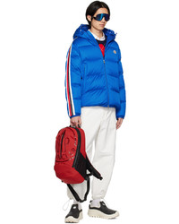 Doudoune bleue Moncler