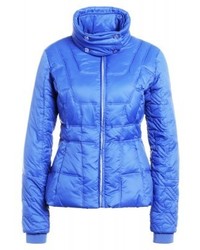 Doudoune bleue Versace