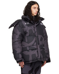 Doudoune camouflage noire The North Face