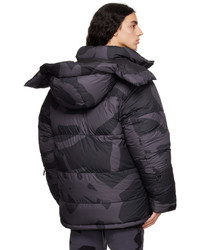 Doudoune camouflage noire The North Face