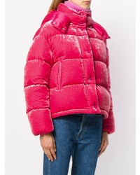 Doudoune fuchsia Moncler