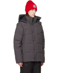 Doudoune gris foncé Canada Goose