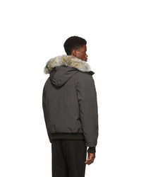 Doudoune gris foncé Canada Goose