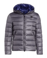 Doudoune grise Blauer
