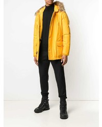 Doudoune jaune Woolrich