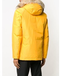 Doudoune jaune Woolrich