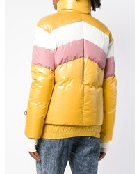 Doudoune jaune Moncler Grenoble