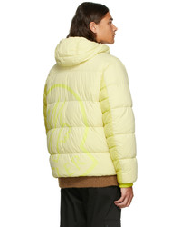 Doudoune jaune Moncler