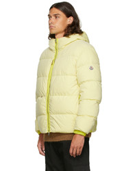 Doudoune jaune Moncler