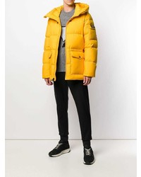 Doudoune jaune Woolrich