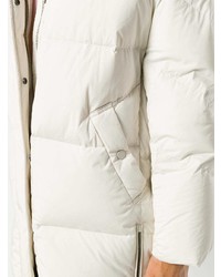 Doudoune longue blanche Woolrich