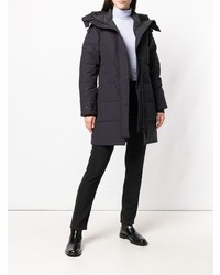 Doudoune longue bleu marine Canada Goose