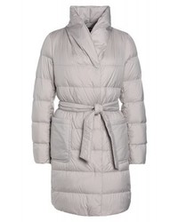 Doudoune longue grise Max Mara