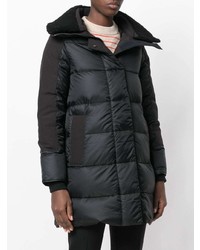 Doudoune longue noire Canada Goose