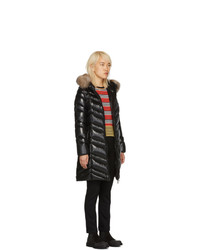 Doudoune longue noire Moncler