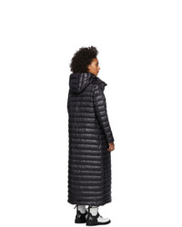 Doudoune longue noire Moncler