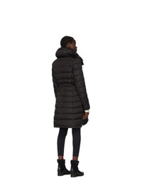 Doudoune longue noire Moncler