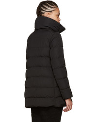 Doudoune longue noire Moncler