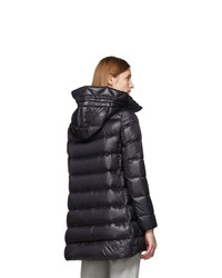 Doudoune longue noire Moncler