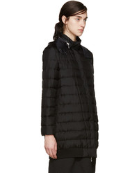 Doudoune longue noire Moncler Gamme Rouge