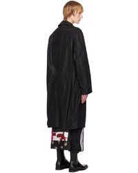 Doudoune longue noire Dries Van Noten